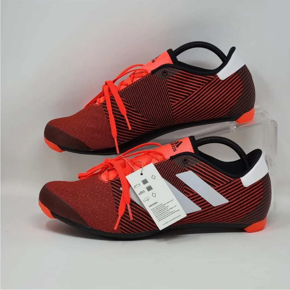 NWT Adidas “The Road Shoe” unisex  Red and‎ Black Cycling Athletic Shoes